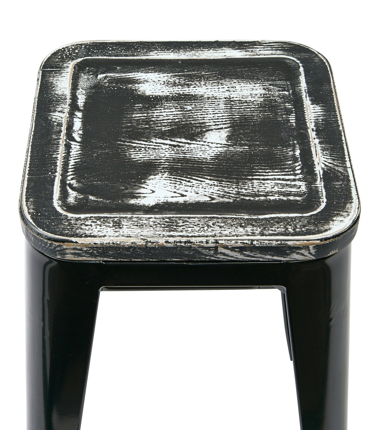 26x22 Metal Barstool with Wood Seat L61796