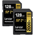 128GB UHS-II SDXC Memory Card (2-Pack) B9179