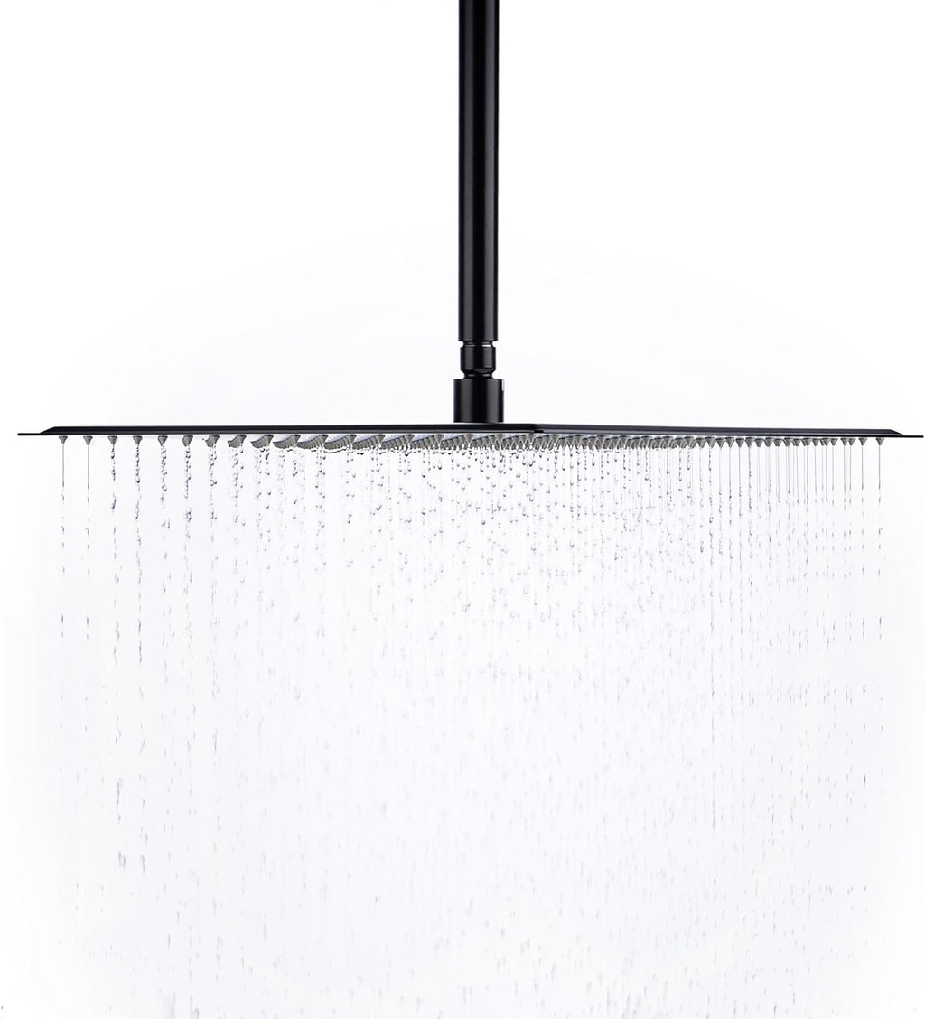 16 Inch Rainfall Square Stainless Steel Shower Head Y480149