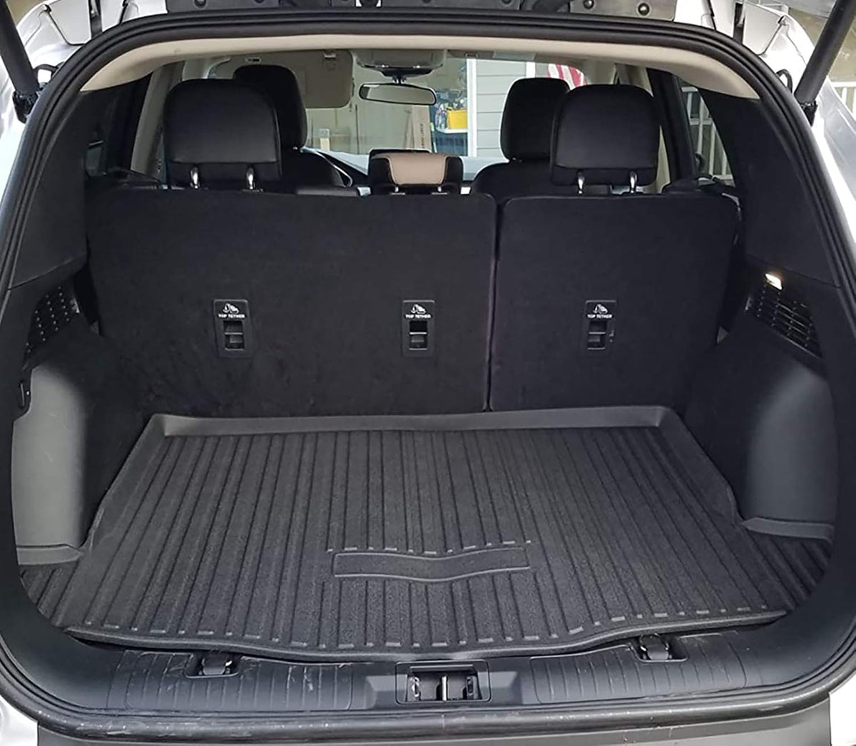 Cargo Liner Trunk Floor Mat Waterproof Protector Pack of 2 Q321