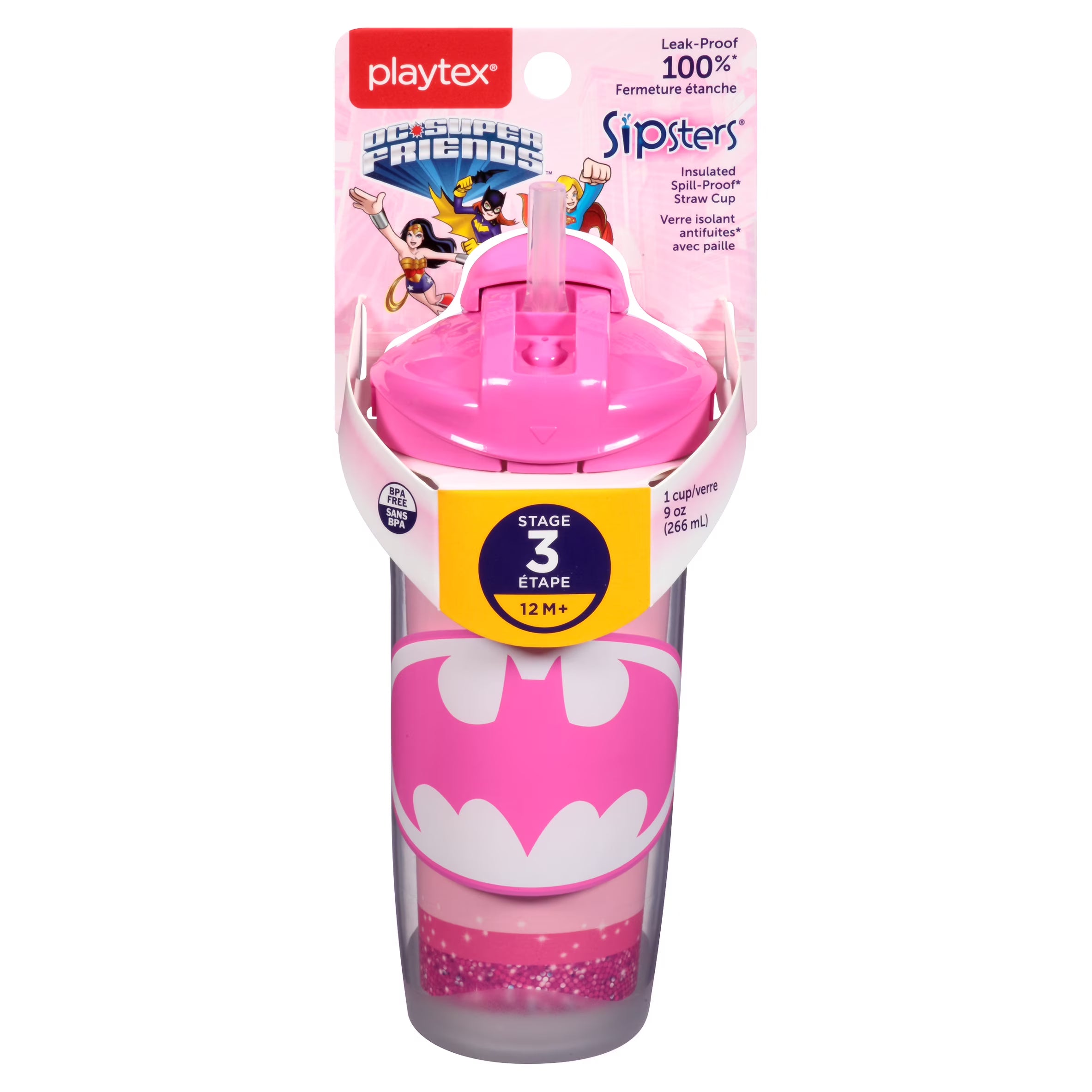 Insulated Straw Sippy Cup, 9 Oz K703