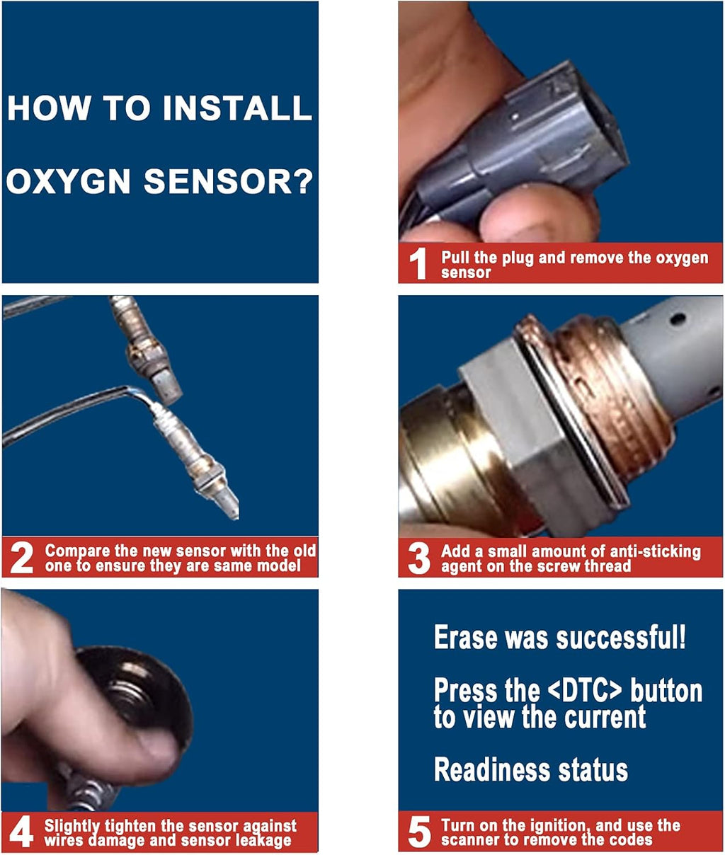 O2 Sensor Set of 4 N347