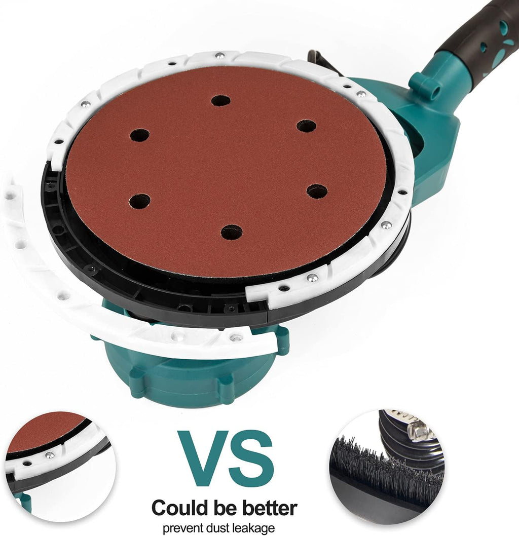 6.5A Electric Drywall Sander with Variable Speeds and Carrying Bag T466