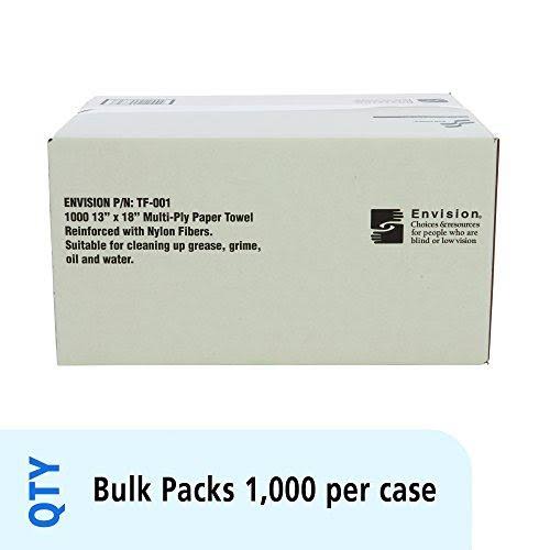 Disposable Towels, White/Natural B86937