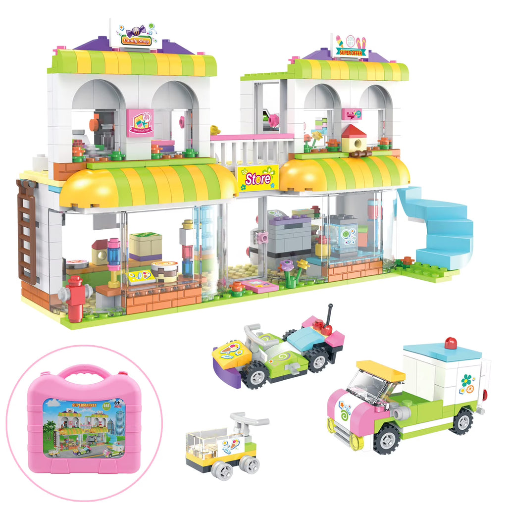 STEM Building Set Toy (648 Pieces) K78384