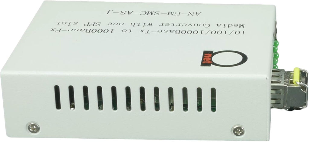 Single Mode LC WDM Single Fiber Bi-Di Gigabit Media Converter 20km to UTP Cat5e Cat6 10/100/1000 RJ-45 - 1 Pair Z608014
