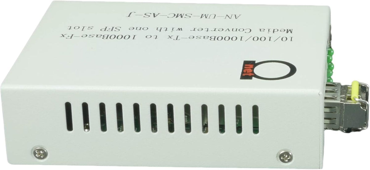 Single Mode LC WDM Single Fiber Bi-Di Gigabit Media Converter 20km to UTP Cat5e Cat6 10/100/1000 RJ-45 - 1 Pair Z608014