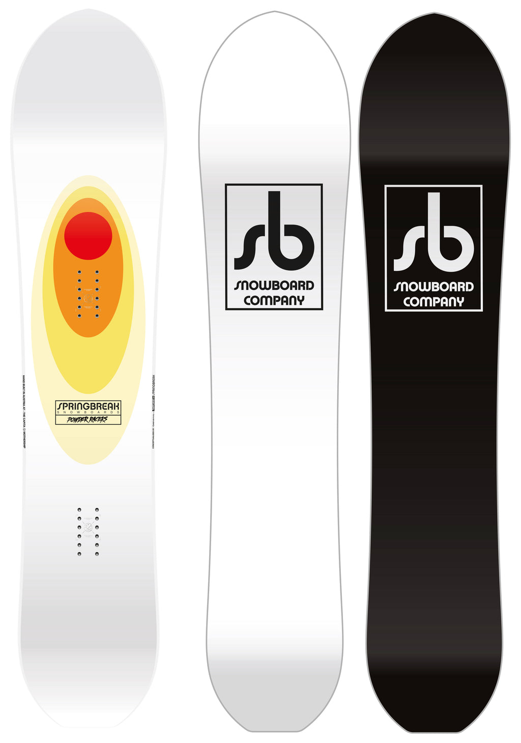 Spring Break Powder Racers Snowboard O6075