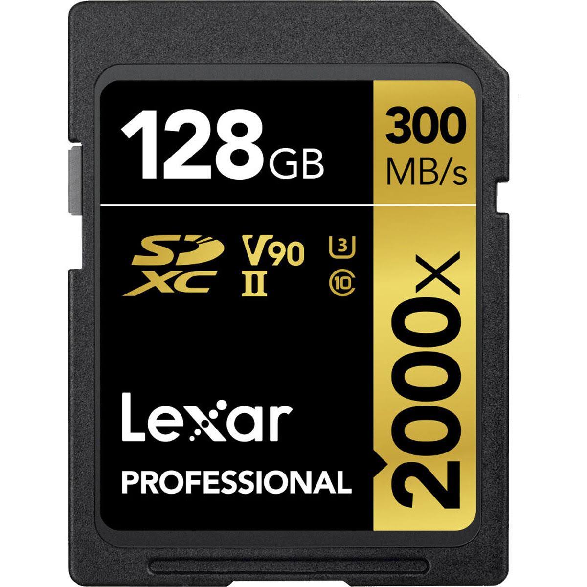 128GB UHS-II SDXC Memory Card (2-Pack) B9179