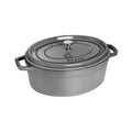 Cast Iron 7-qt Oval Cocotte E649244