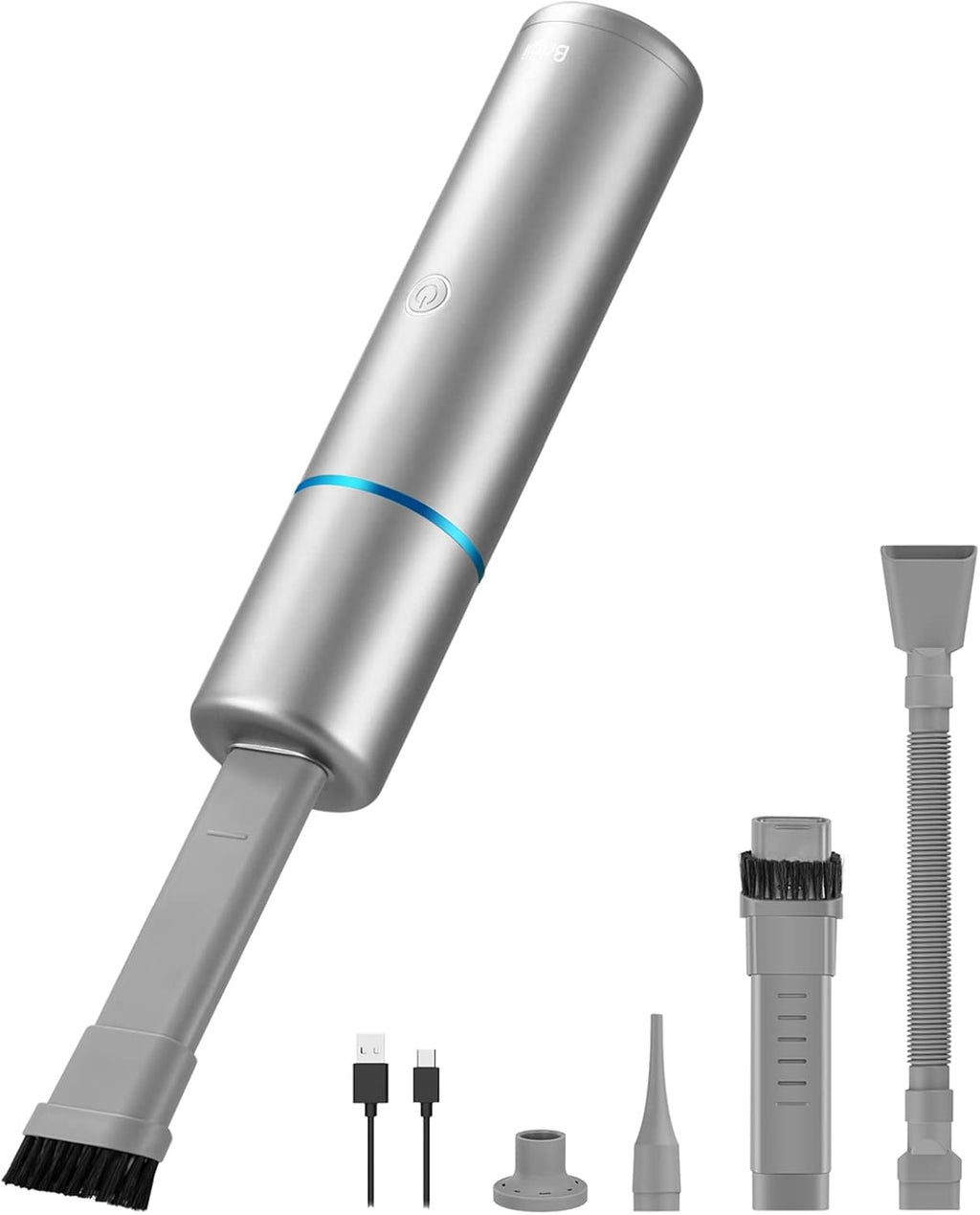 3-in-1 Handheld Vacuum Cleaner, Cordless Car Vacuum with Powerful Suction, USB Rechargeable S844