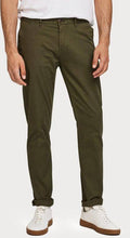 Green Stretch Cotton Chinos G322