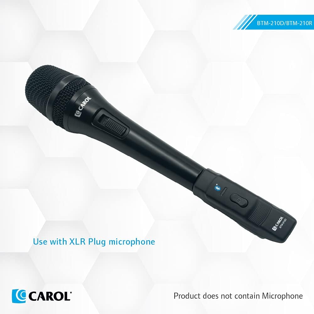 Wireless Microphone System with Bluetooth, XLR and 6.3mm I47798