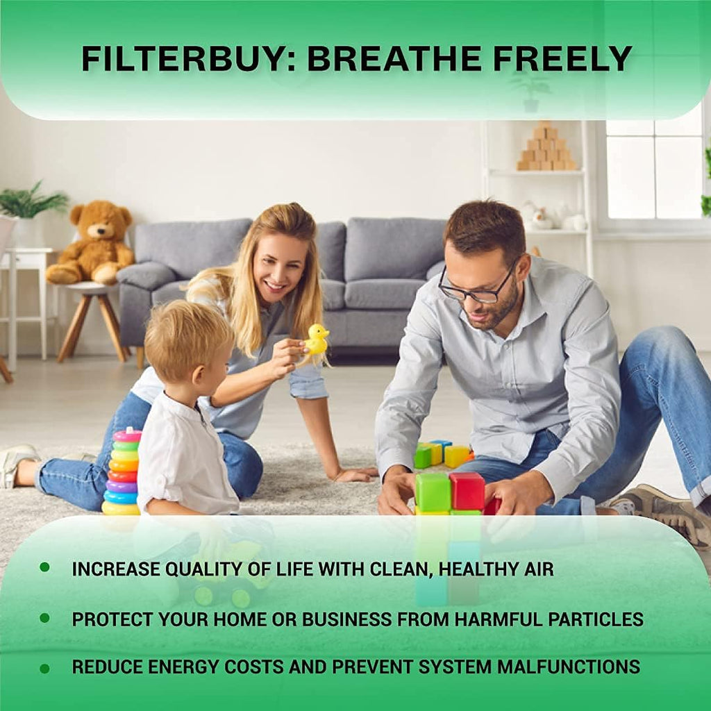 16x25x4 MERV 13 Pleated HVAC Air Filter (4-Pack) H500