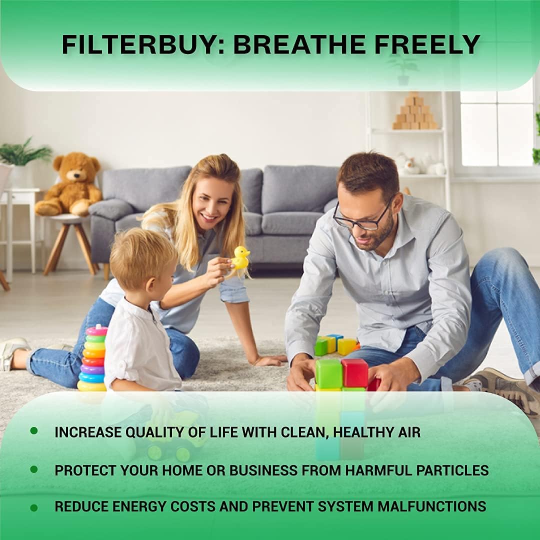 16x25x4 MERV 13 Pleated HVAC Air Filter (4-Pack) H500