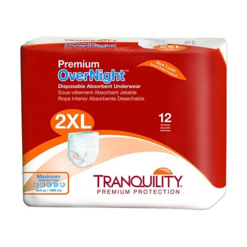 2X-Large Disposable Absorbent Underwear, Bundle of 5 (48/Case) S442039