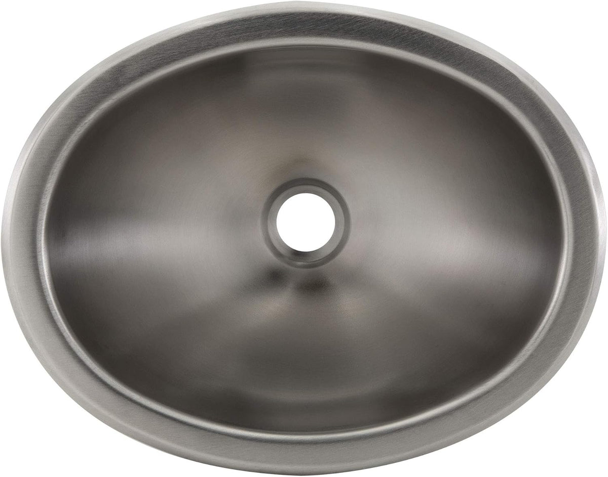 Stainless Steel Oval RV Kitchen Sink C7056