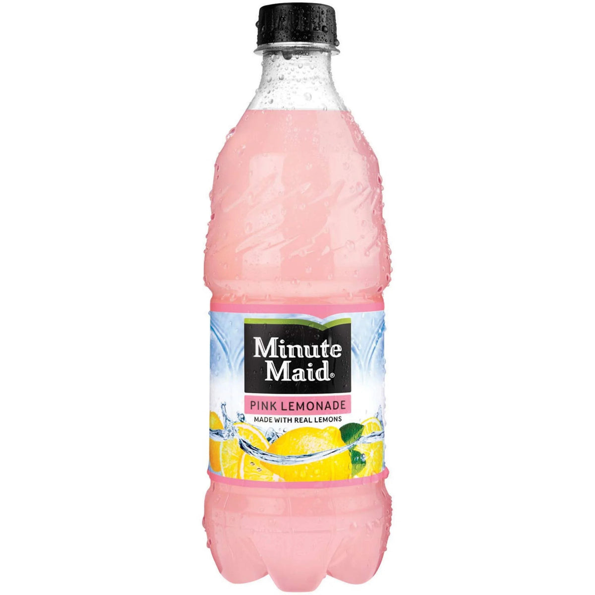Lemonade and Pink Lemonade Juice Drink Variety Pack, 12 Units, 20oz Bottles J72745