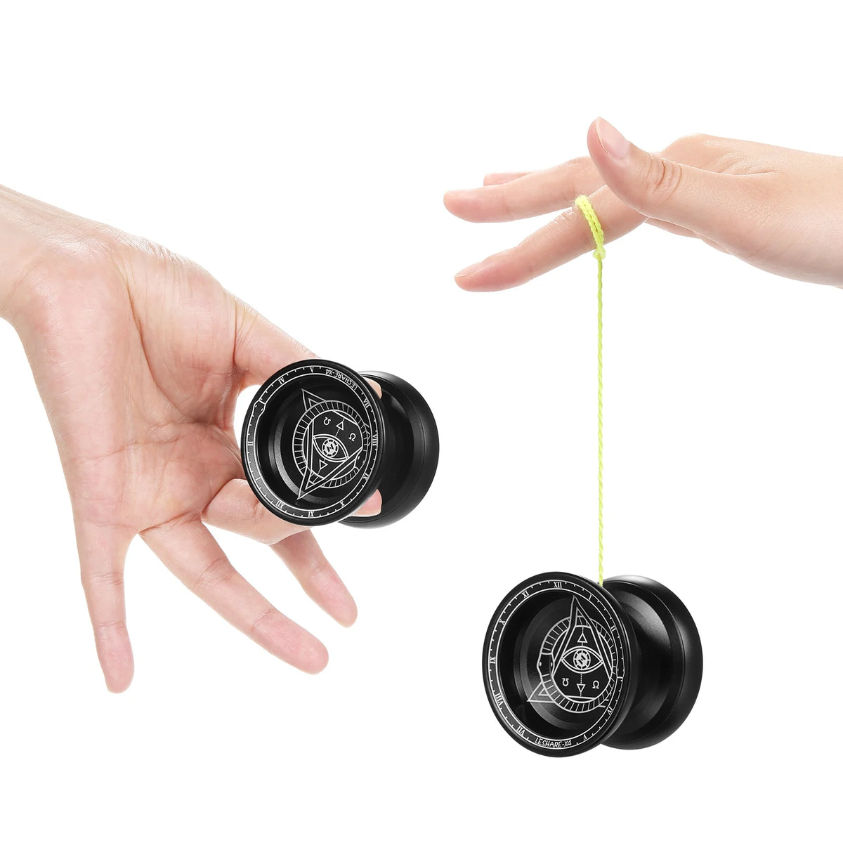 Aluminum Yoyo Ball with Strings and Glove Q83108