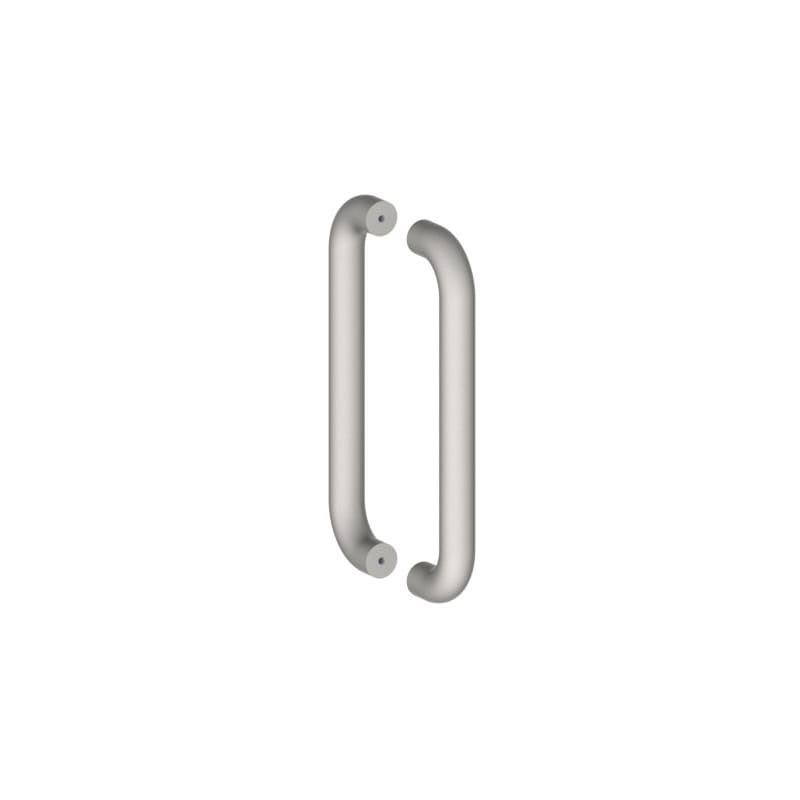 Satin Chrome Finish Double Handle Push and Pull Set D43315