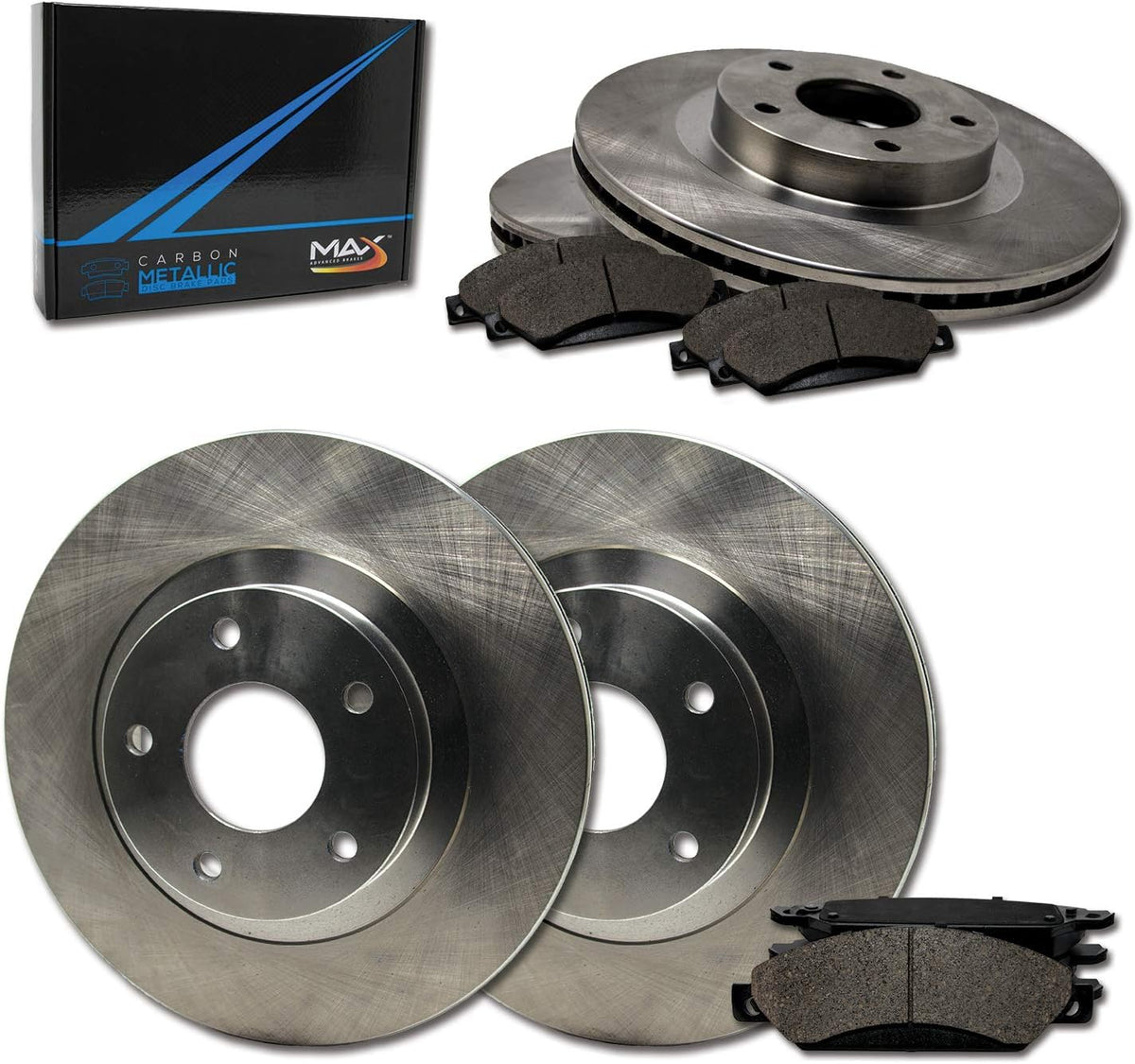 XDS Rotors with Carbon Metallic Pads L50668
