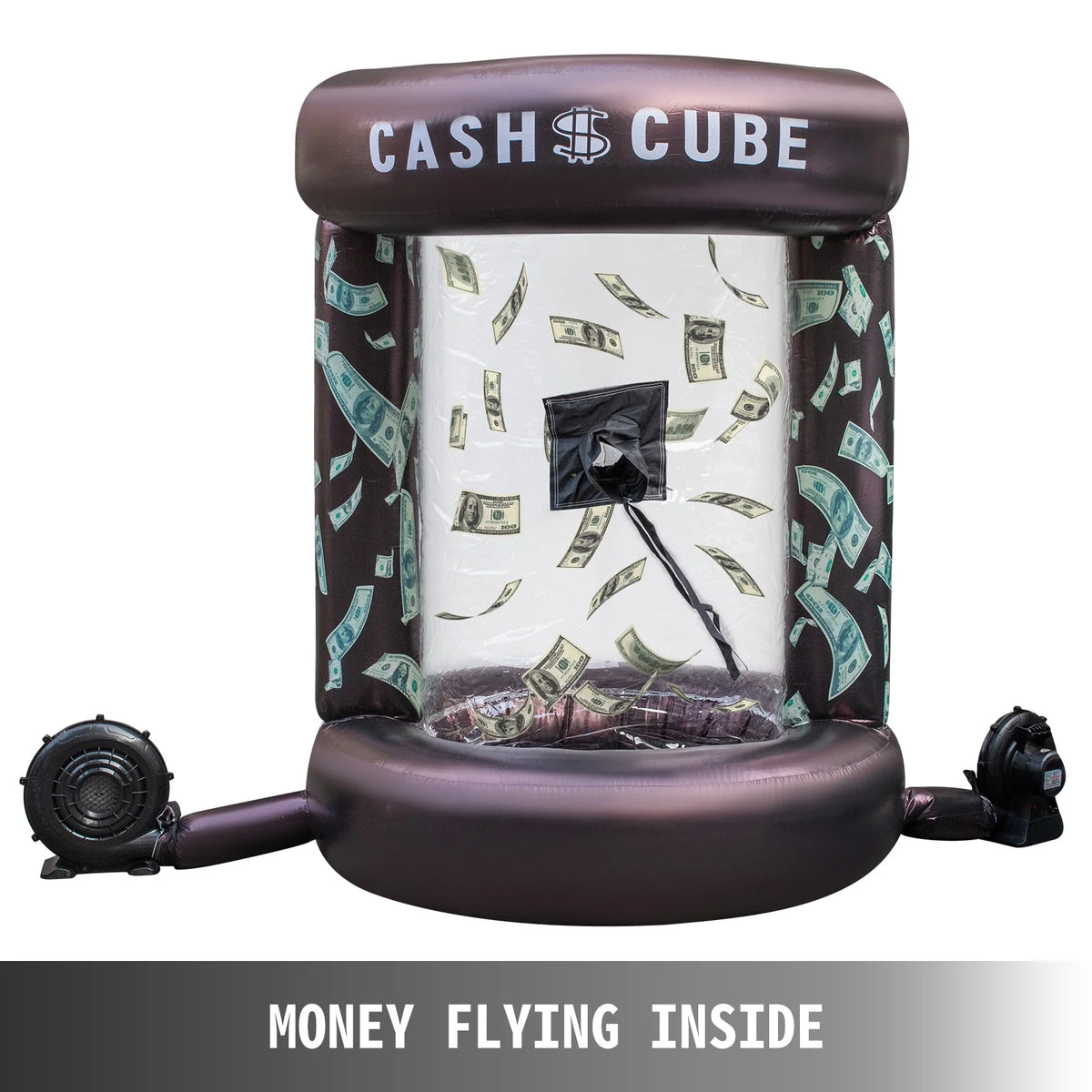 Inflatable Cash Cube Booth with Two Blowers C360