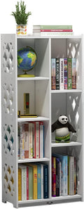 White 5 Cube Open Shelf Bookcase T56935