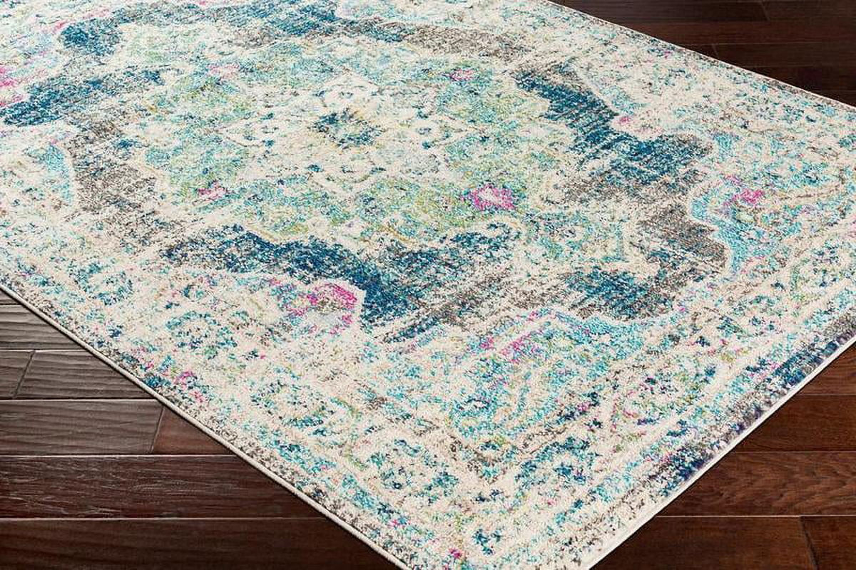 Navy Traditional Runner Area Rug N24113
