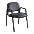Black Vinyl Guest Chair X538354