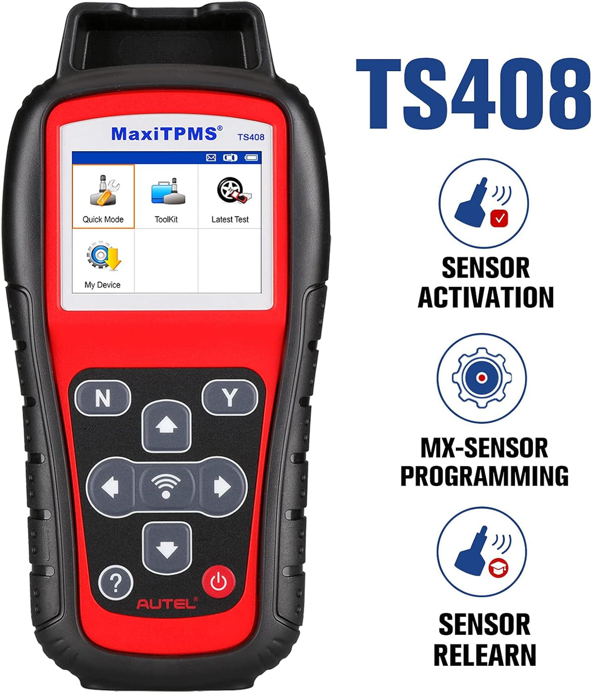 TPMS Relearn Tool with 2 Modes, MX-Sensor Activation/Relearn/Reset W372209