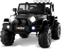 12V Battery Power Children's Electric Cars with Remote Control, Black B837