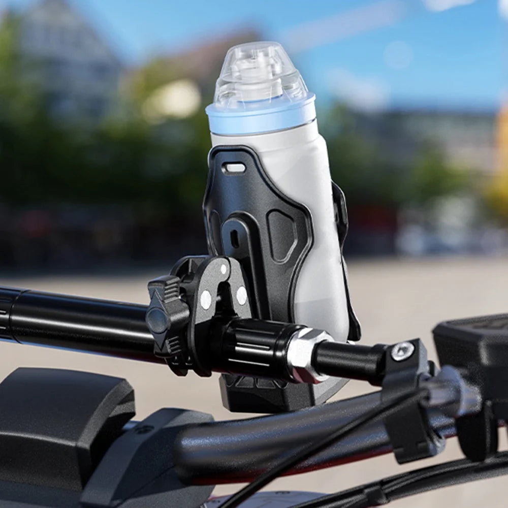Rotatable Bike Water Bottle Holder Motorcycle Drink Mount Cage T2899