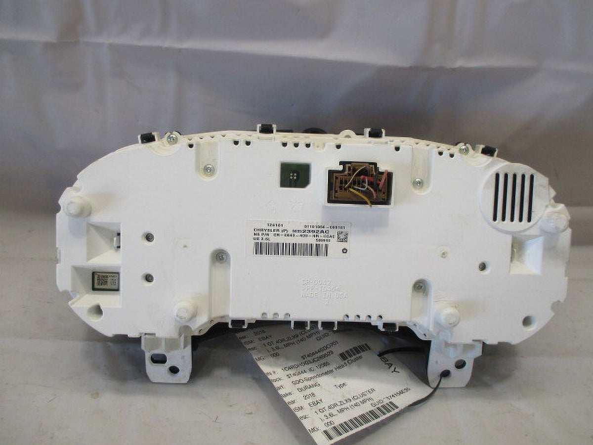 Pre-Owned 2018 Dodge Durango Speedometer Speedo Cluster 105K OEM Z6353