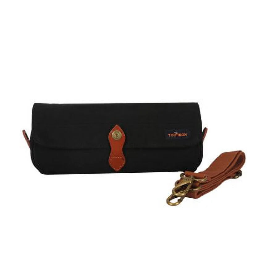 Canvas Black Bicycle Handlebar Bag O465281