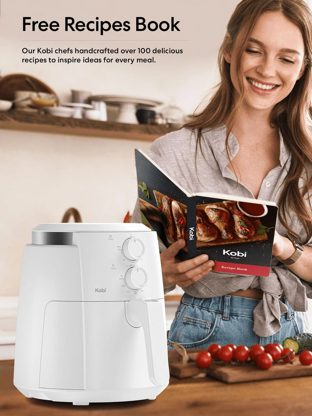 3.7-Quart 7-in-1 Air Fryer Toaster Oven Combo M995617