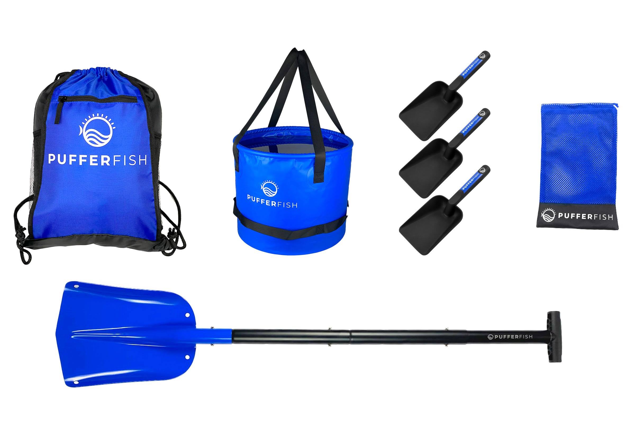 Sand Castle Kit with Bucket, Shovel, and Scoop W141444