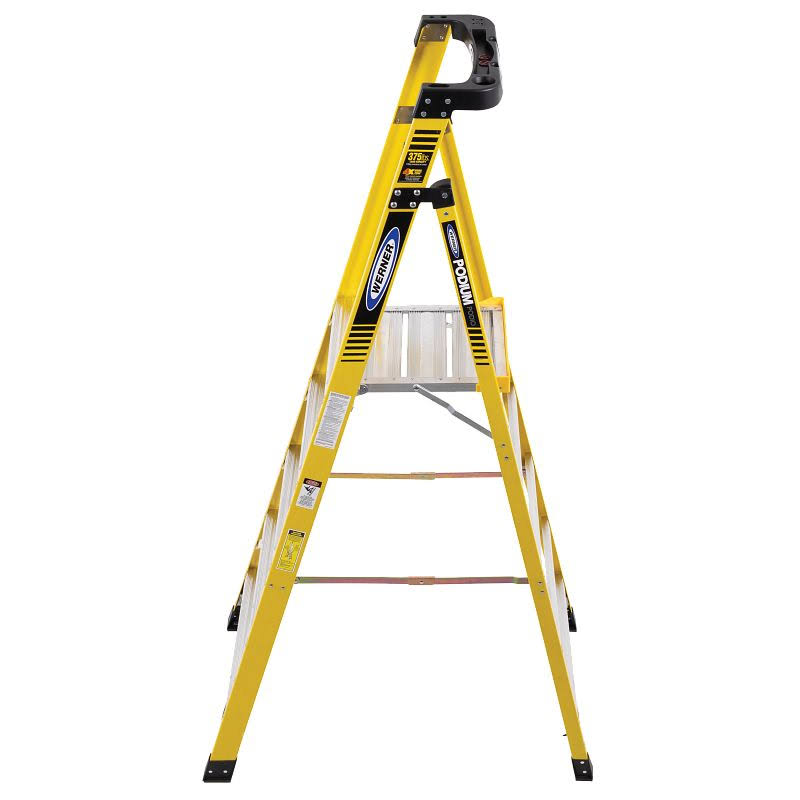 5 ft Fiberglass Podium Ladder E88091