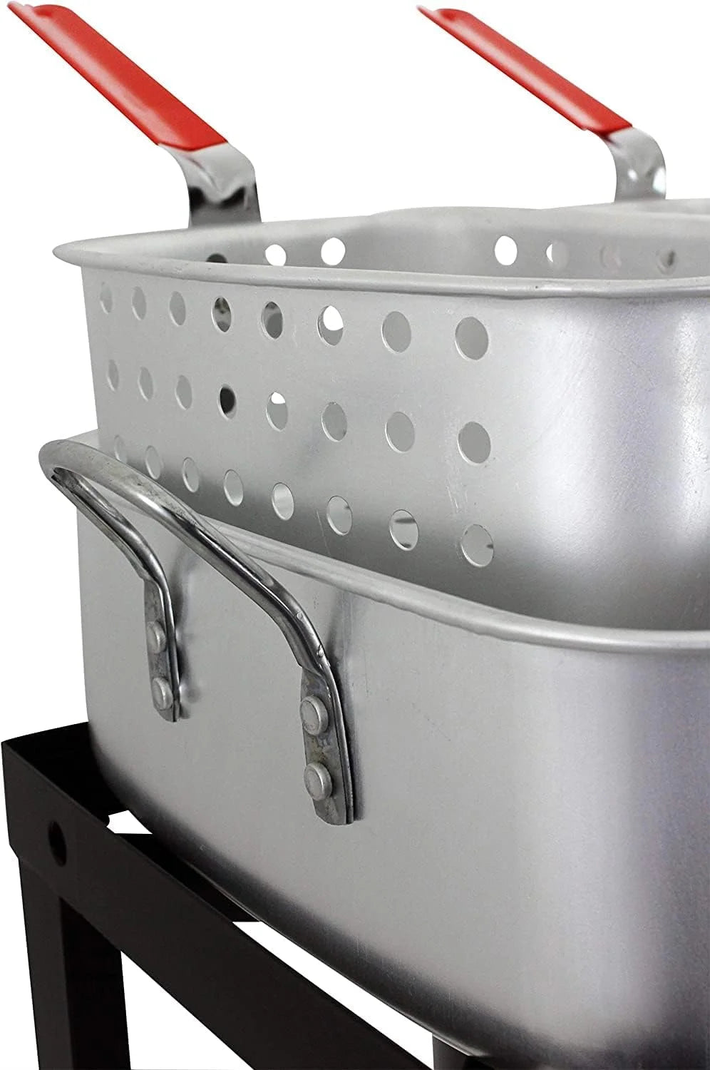18 QT Dual 2 Basket Propane Deep Fryer A1084