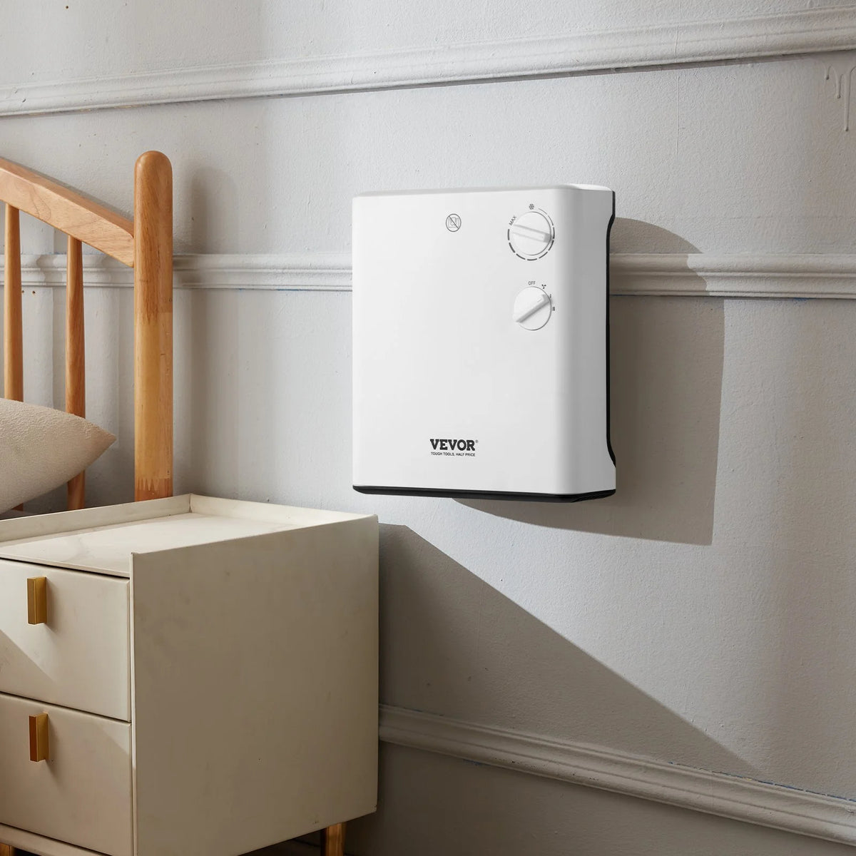 1500W Electric Wall Heater, White E2371