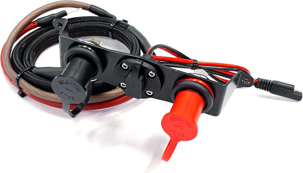 Black Battery Jump Post Terminal & Charger Kit J971045