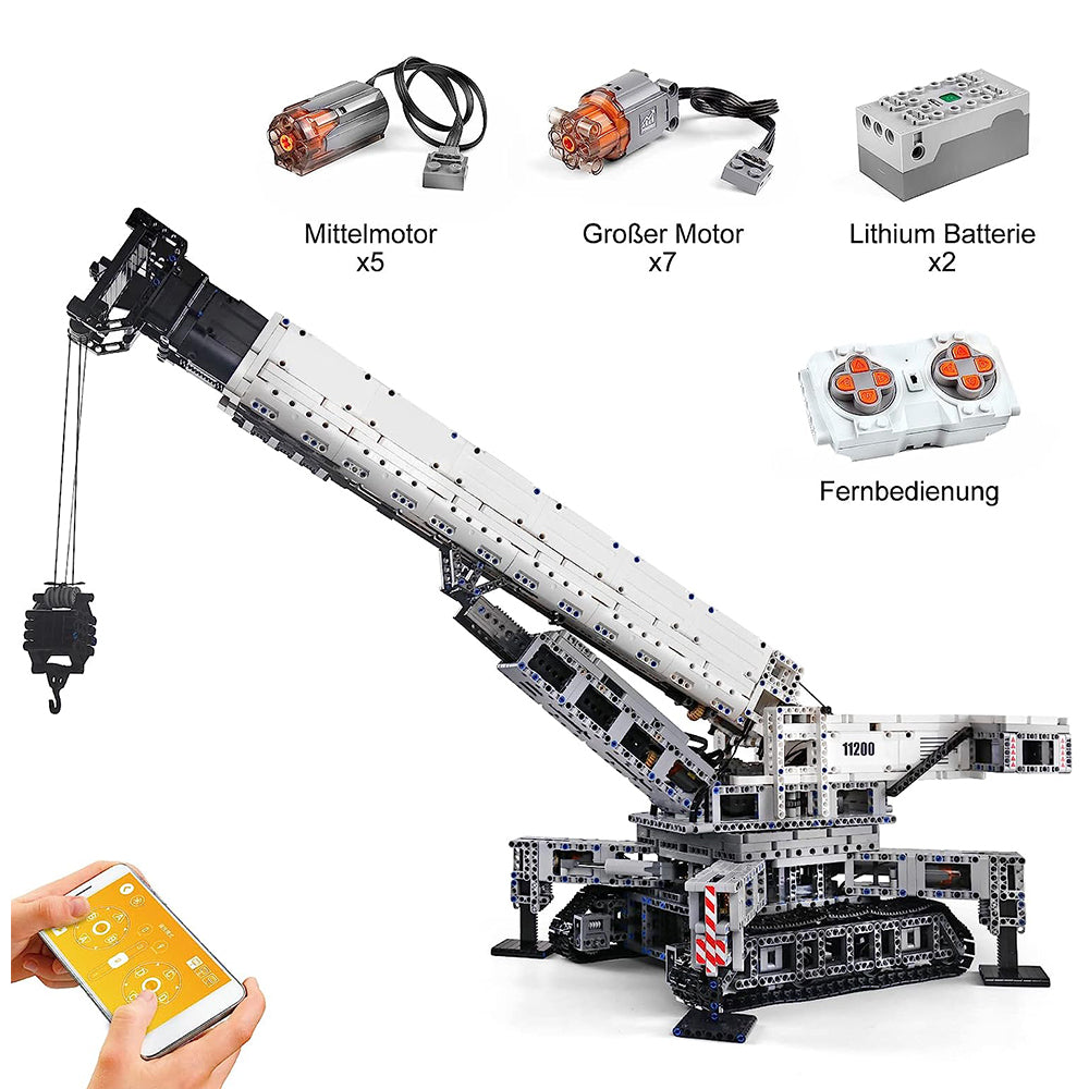 Technical Car Toys Crane Building Block M76726