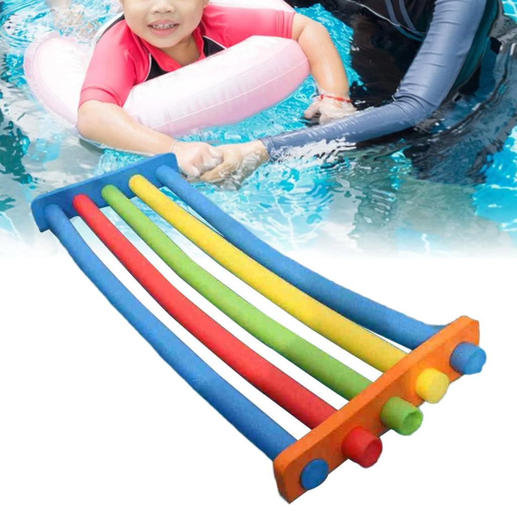 Swim Noodles Connector Foam Flotation Fitting with 5 Holes 52cmx3cmx12cm D43527