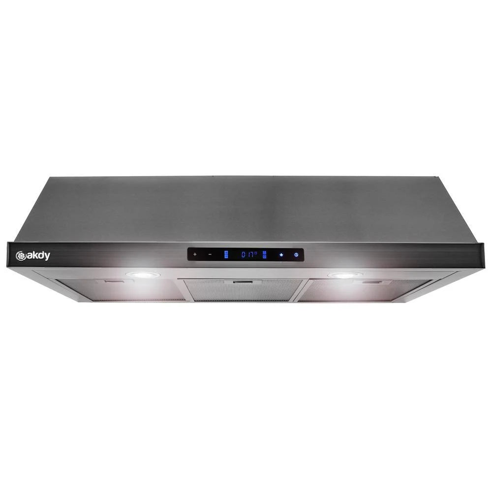 Black Stainless Steel Under Cabinet Range Hood T534447