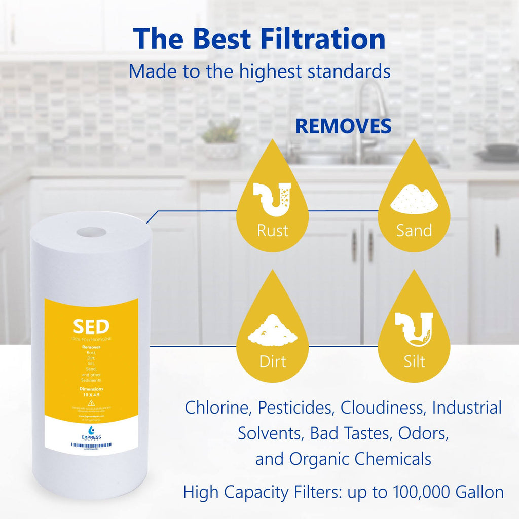 12 Pack Big Blue Sediment Replacement Filter T970052