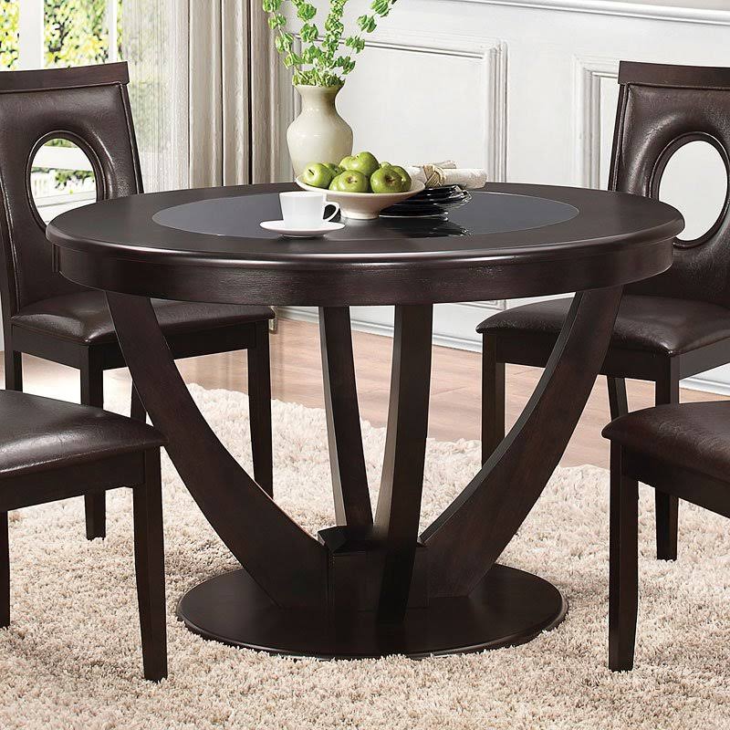 Cappuccino Round Dining Table I66734