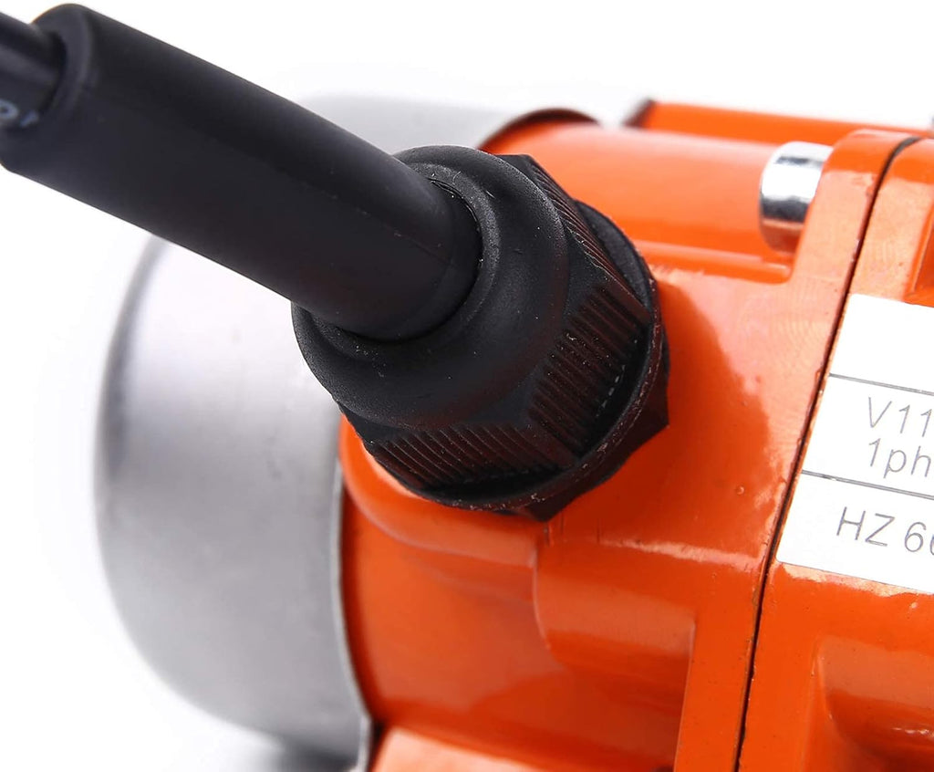 Concrete Vibrator Vibration Motor 60W Mini Single Phase Aluminum Alloy AC 110V 3600rpm Pack of 2 O2400