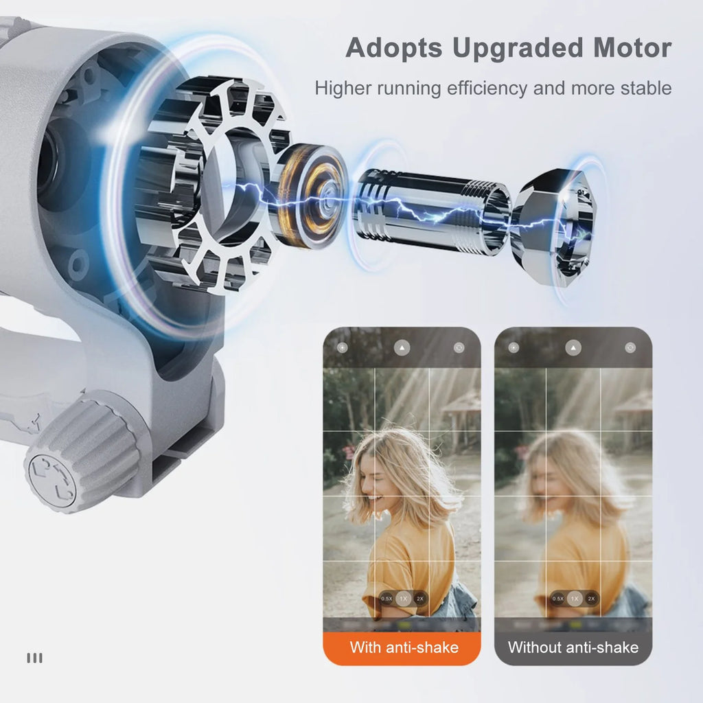 3-Axis Smartphone Gimbal Stabilizer with Mini Tripod C371240