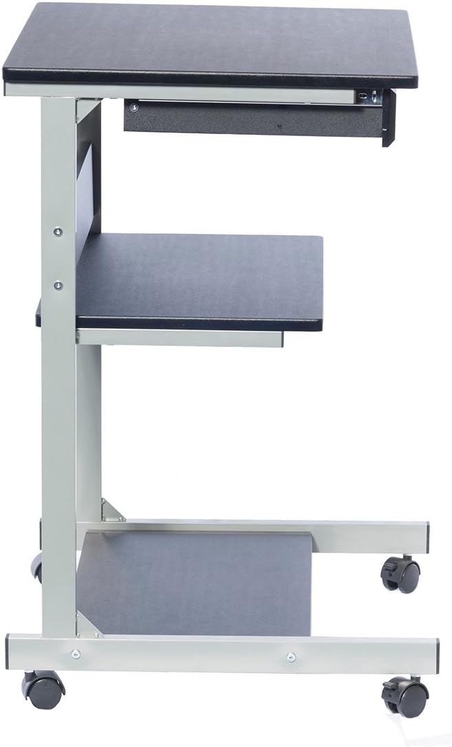 Graphite Metal Laptop Desk G6735