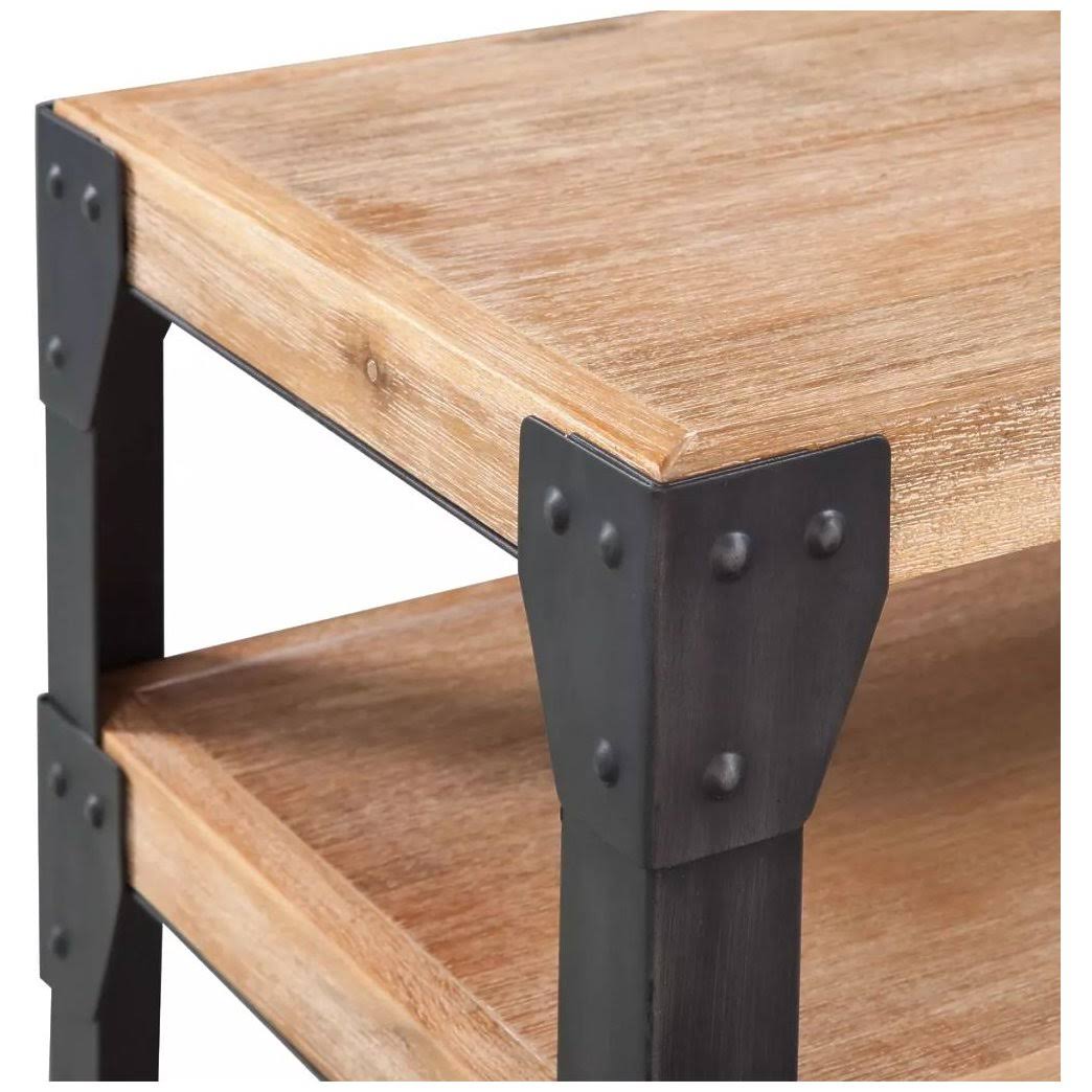 Solid Acacia Wood Console Table K32655