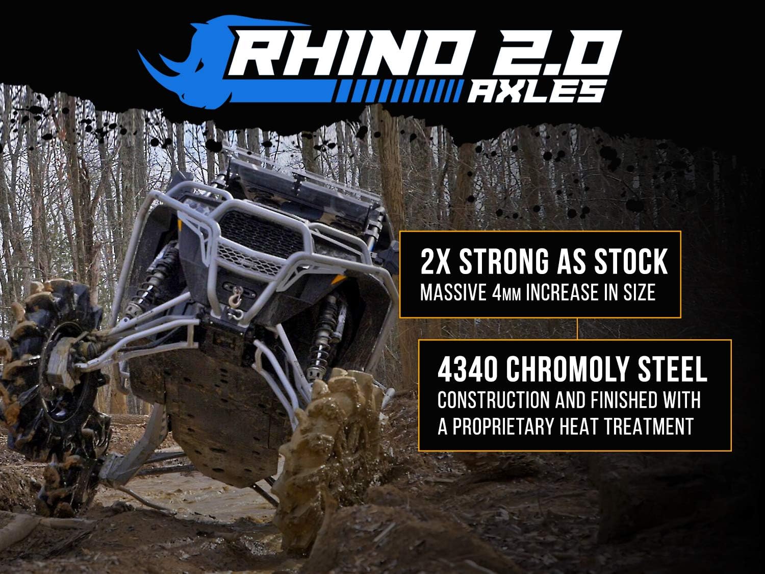 Heavy Duty Stock Length Axle for Polaris RZR XP 900 F2778
